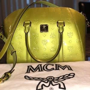 Authentic Beautiful MCM medium size handbag!